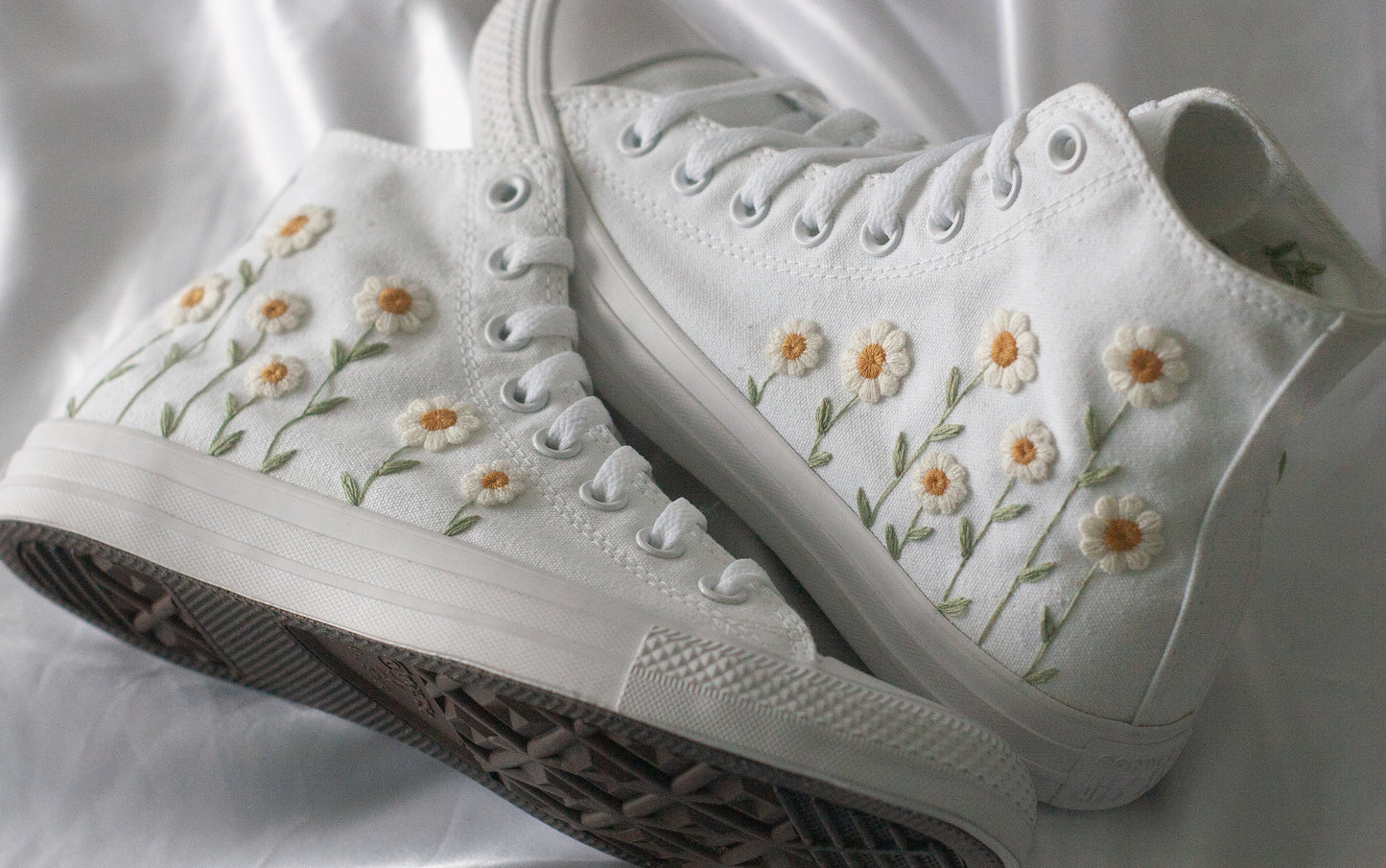 Bespoke Daisy High-top Converse