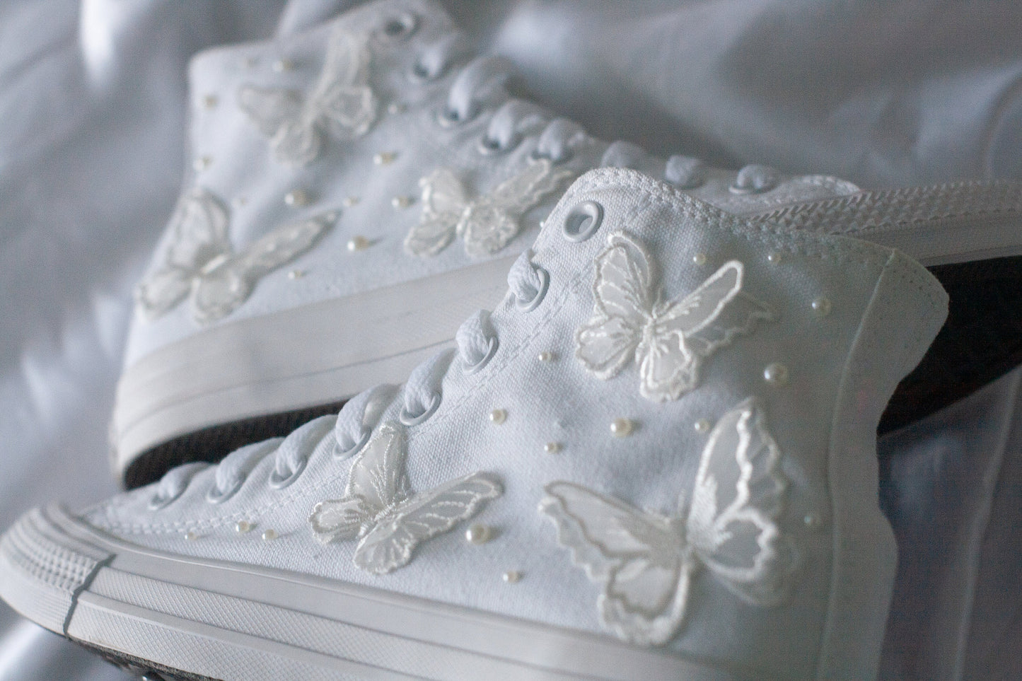 Bespoke Butterfly Luxury Applique Bridal Converse