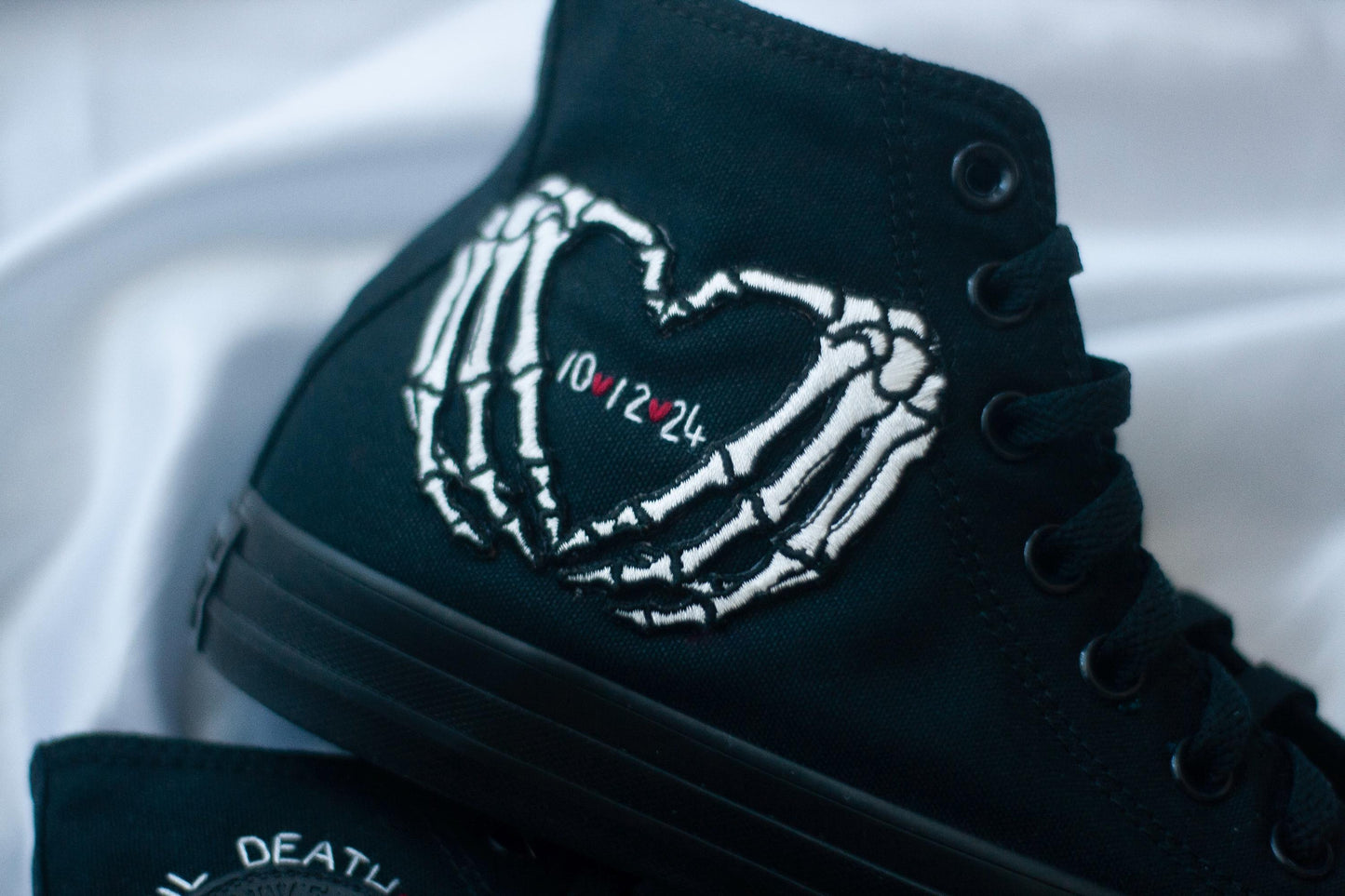 Bespoke Til Death Do Us Part Converse