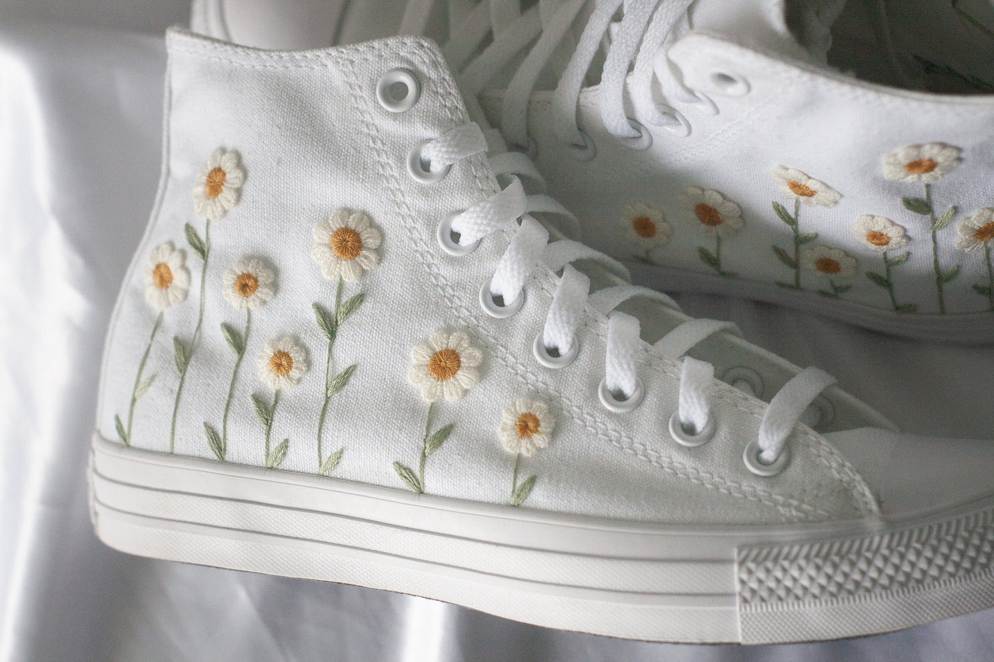 Bespoke Daisy High-top Converse