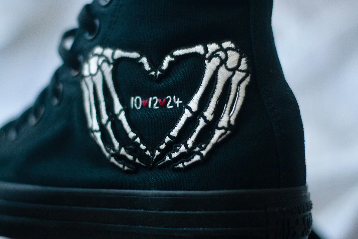 Bespoke Til Death Do Us Part Converse