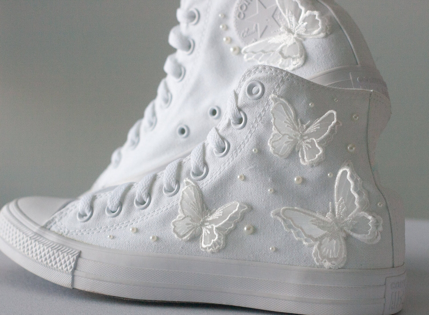 Bespoke Butterfly Luxury Applique Bridal Converse