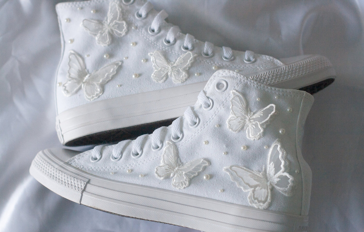 Bespoke Butterfly Luxury Applique Bridal Converse