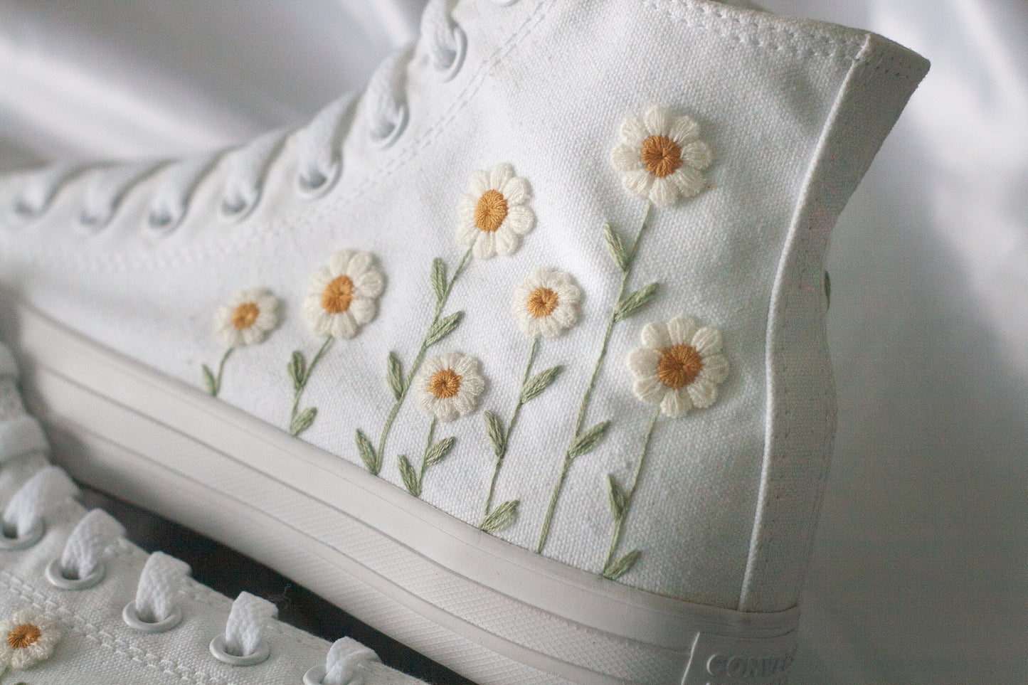 Bespoke Daisy High-top Converse
