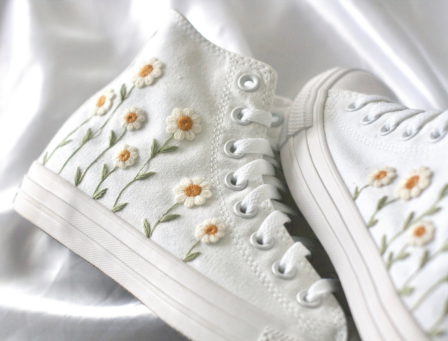 Bespoke Daisy High-top Converse