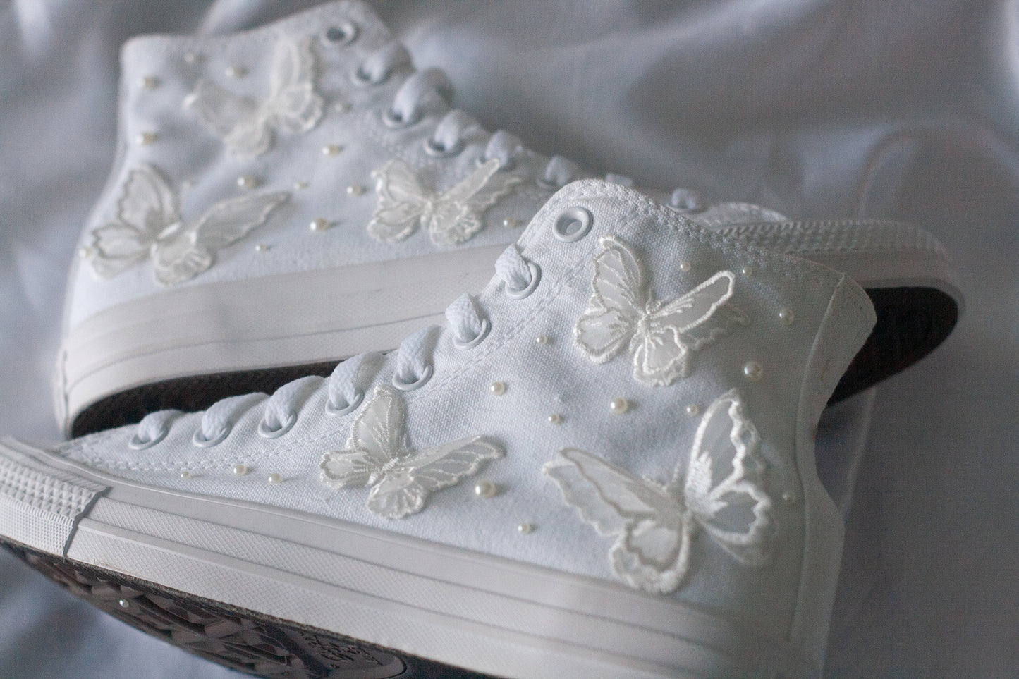Bespoke Butterfly Luxury Applique Bridal Converse