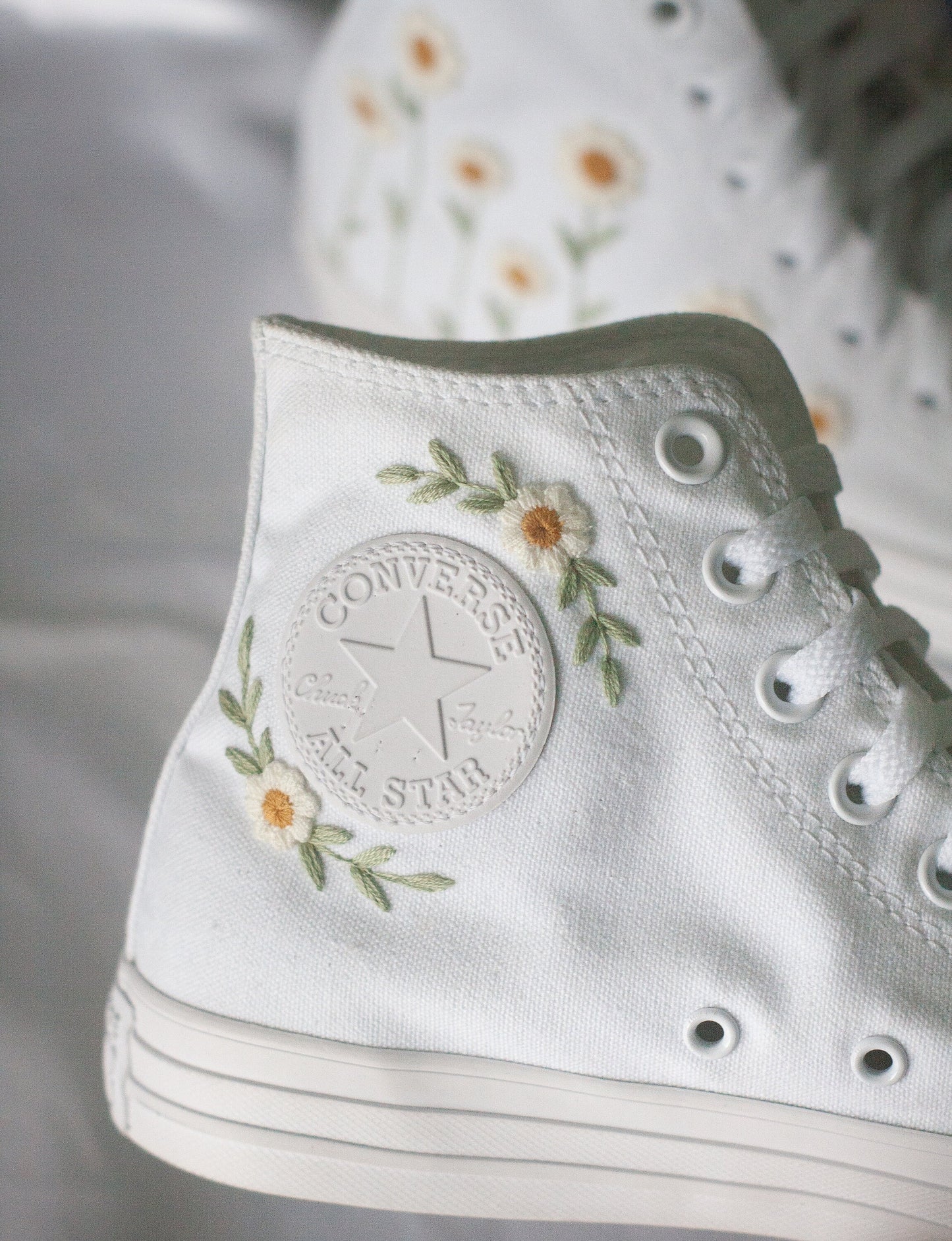 Bespoke Daisy High-top Converse