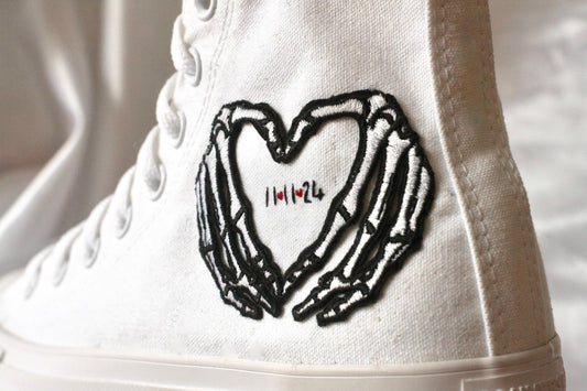 Bespoke Til Death Do Us Part Converse