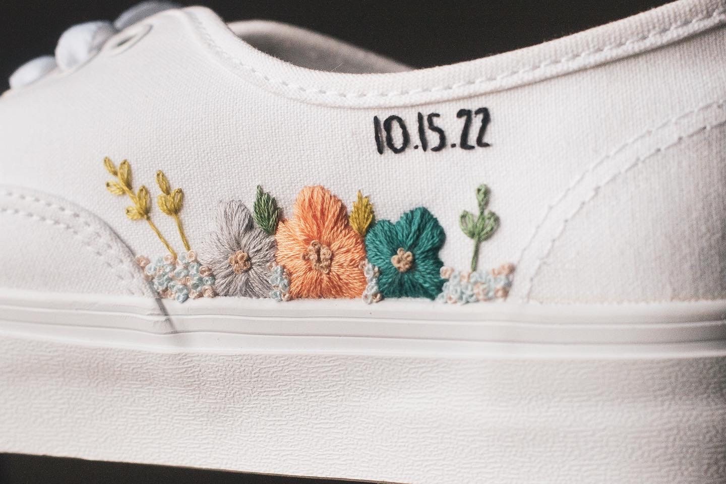 Bespoke Embroidered Bridal Vans