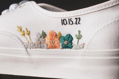 Bespoke Embroidered Bridal Vans