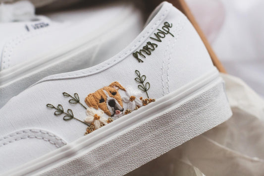 Bespoke Embroidered Pet Bridal Vans