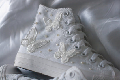 Bespoke Butterfly Luxury Applique Bridal Converse