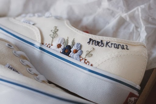 Bespoke Embroidered Bridal Vans