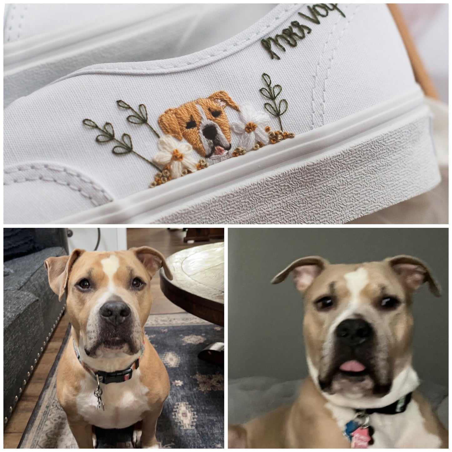 Bespoke Embroidered Pet Bridal Vans