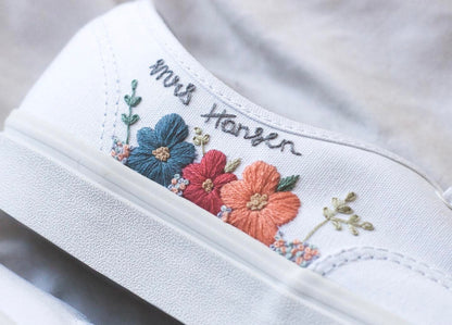 Bespoke Embroidered Bridal Vans