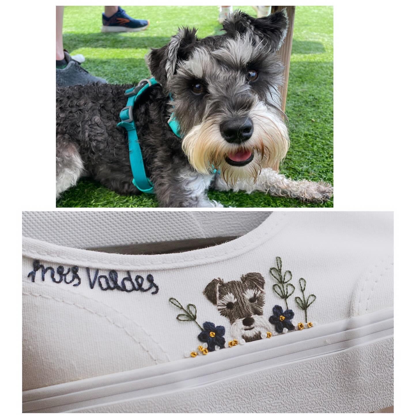 Bespoke Embroidered Pet Bridal Vans