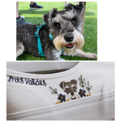 Bespoke Embroidered Pet Bridal Vans