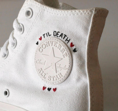Bespoke Til Death Do Us Part Converse