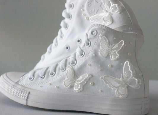 Bespoke Butterfly Luxury Applique Bridal Converse