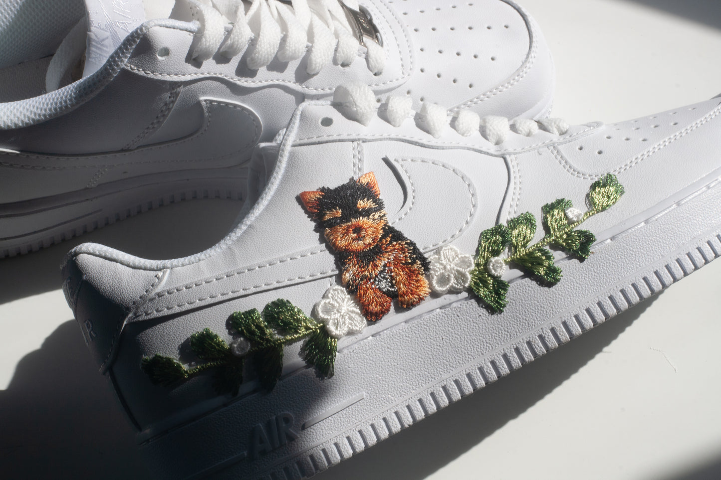 Bespoke Air Force 1 Pet Bridal Sneakers