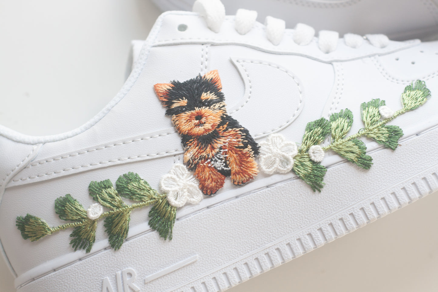 Bespoke Air Force 1 Pet Bridal Sneakers