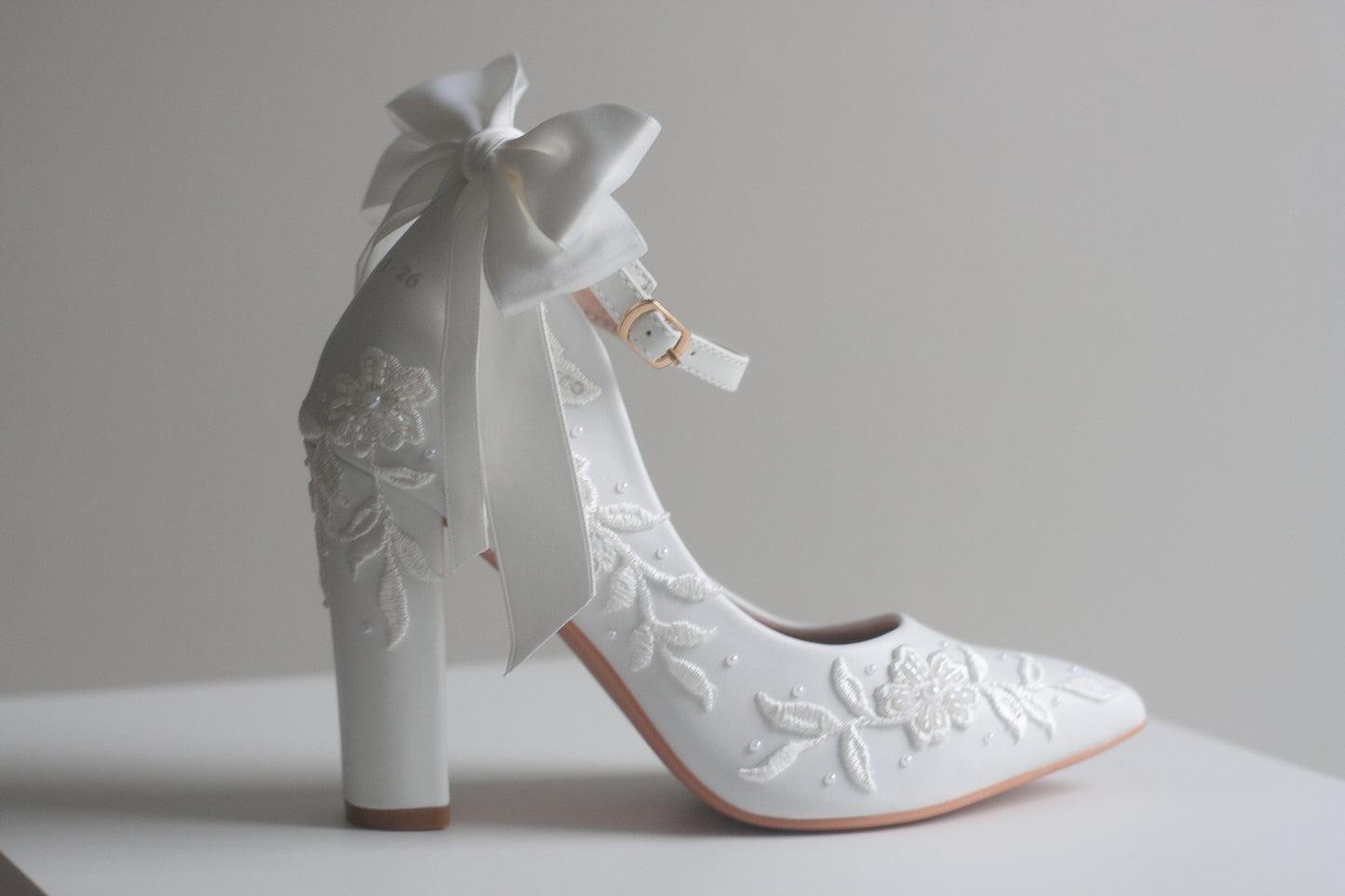 Embroidered Ophelia Heels