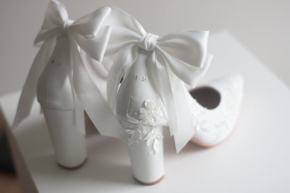 Embroidered Ophelia Heels