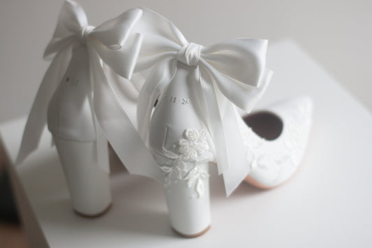 Embroidered Ophelia Heels