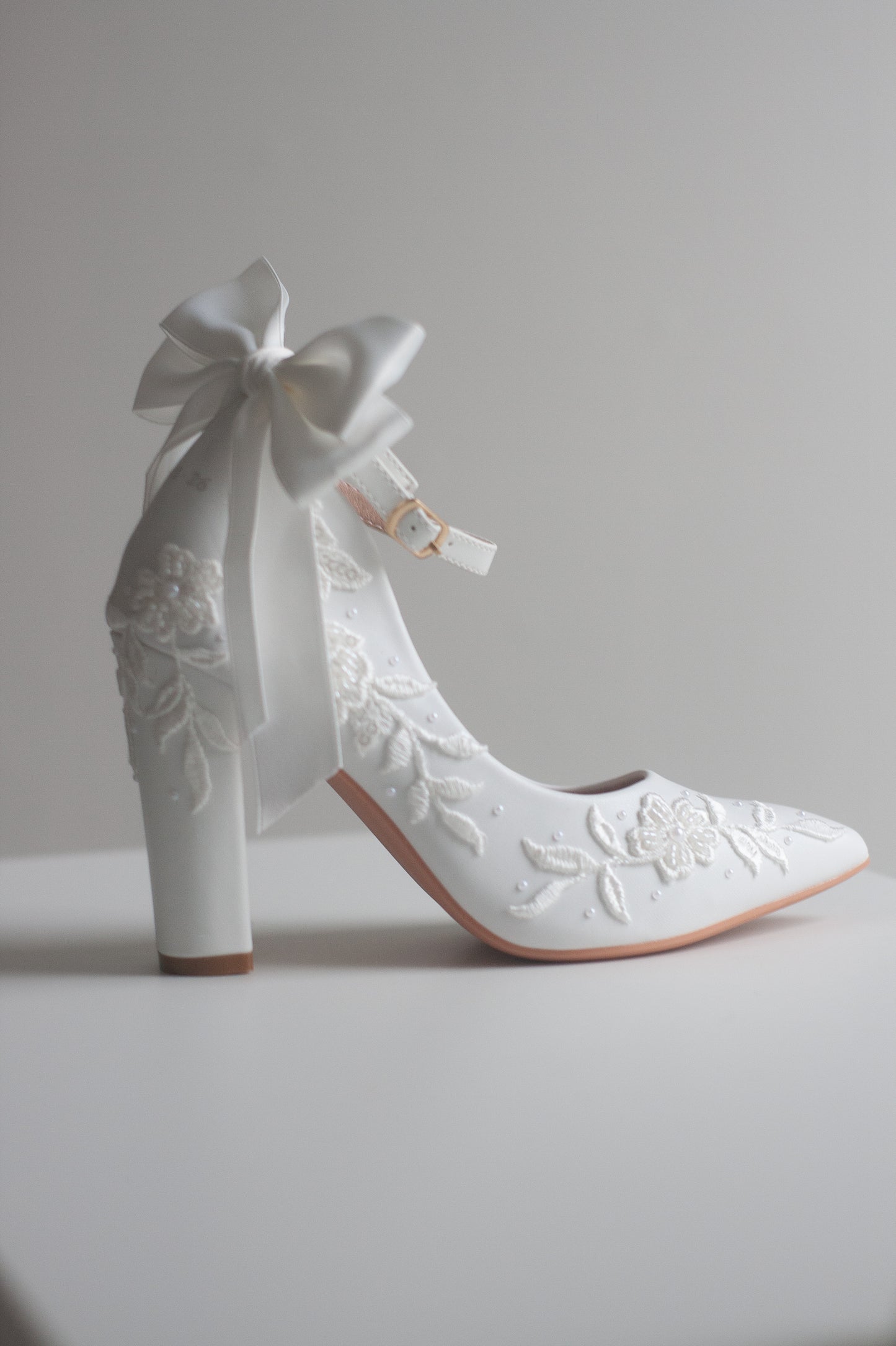 Embroidered Ophelia Heels