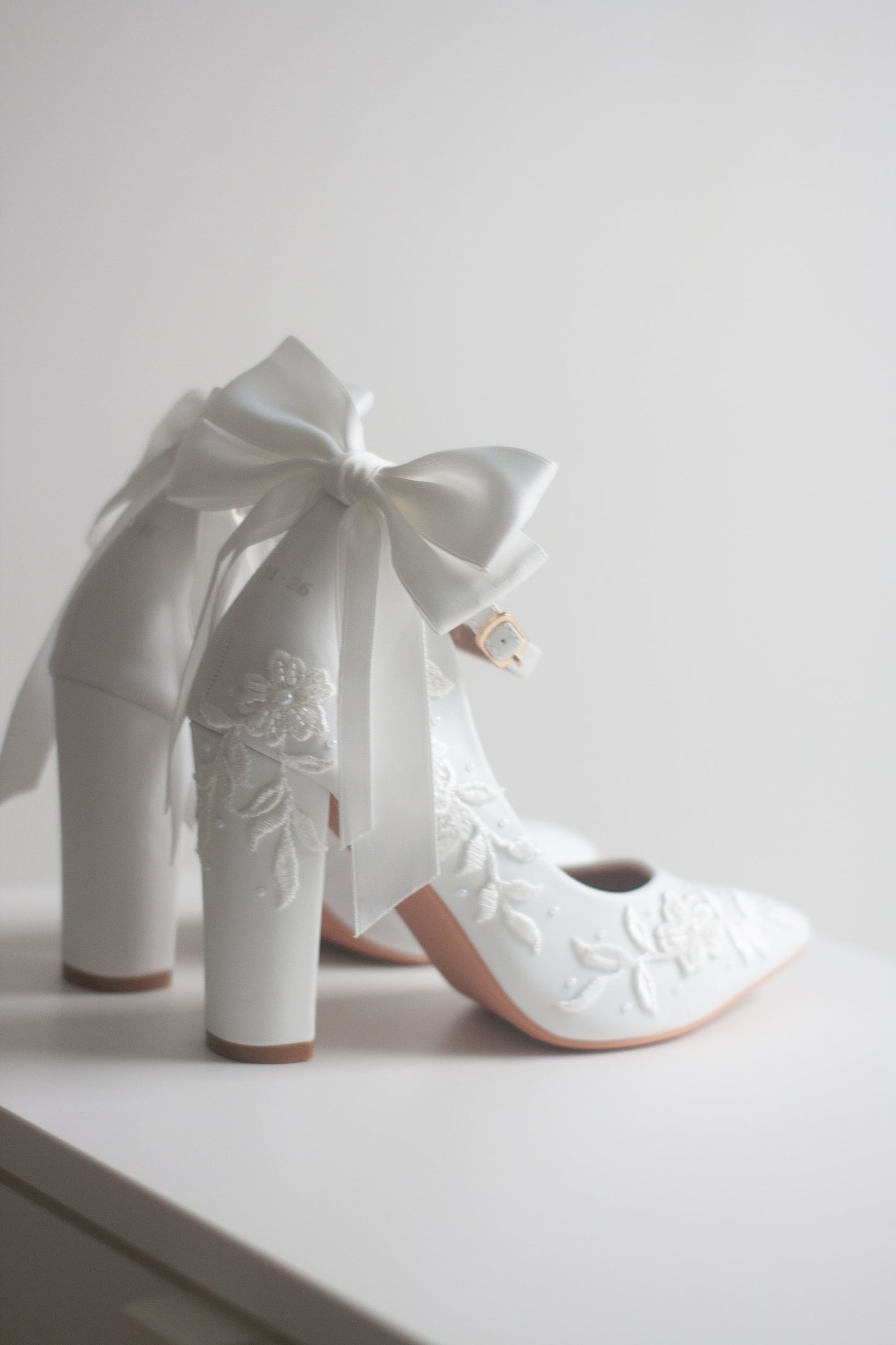 Embroidered Ophelia Heels