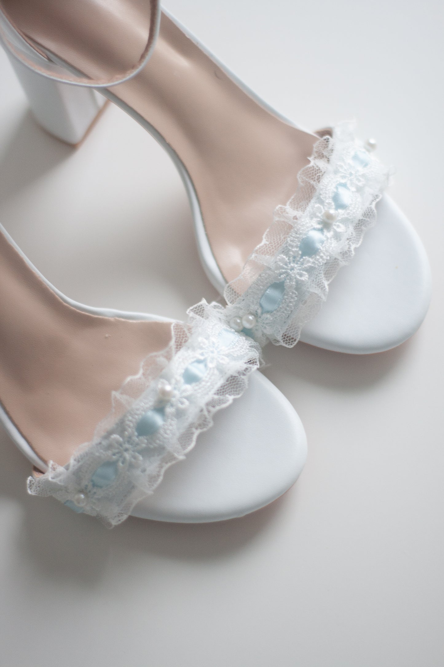 Embroidered Grace Heels