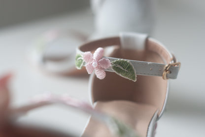 Embroidered Rosalie Heels