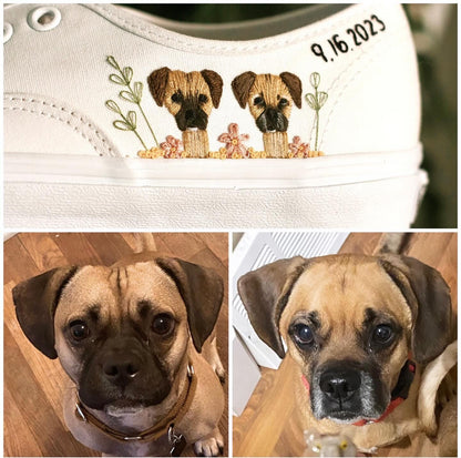 Bespoke Embroidered Pet Bridal Vans