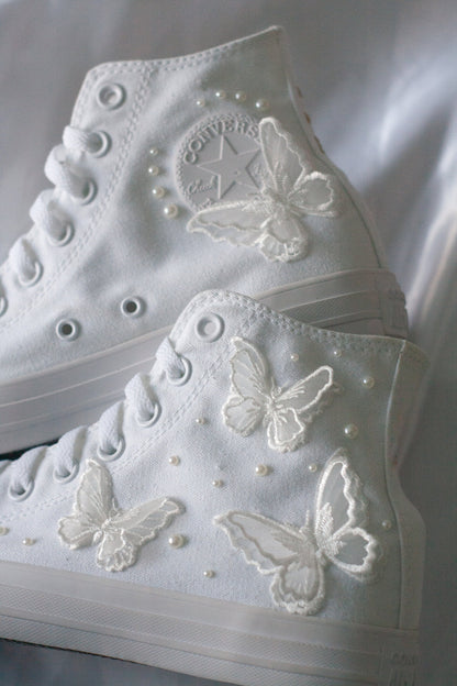 Bespoke Butterfly Luxury Applique Bridal Converse